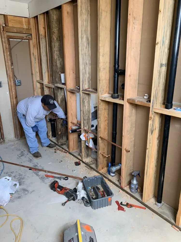 Commercial rough-in plumbing for Commercial Plumbing in Custer - Mcdonough - Guice
